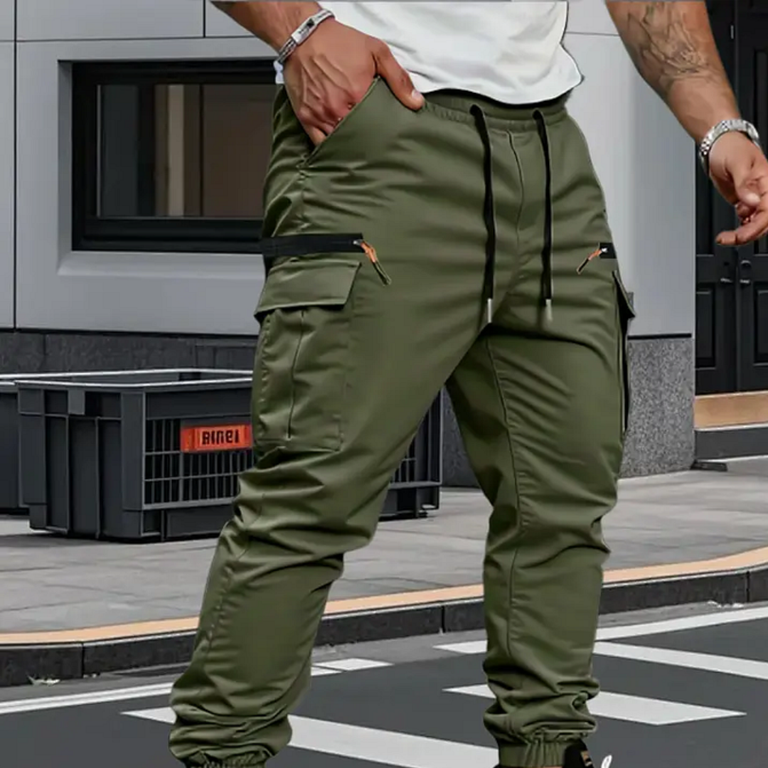 Frederico – Pantaloni Jogger Cargo Stretch da Uomo