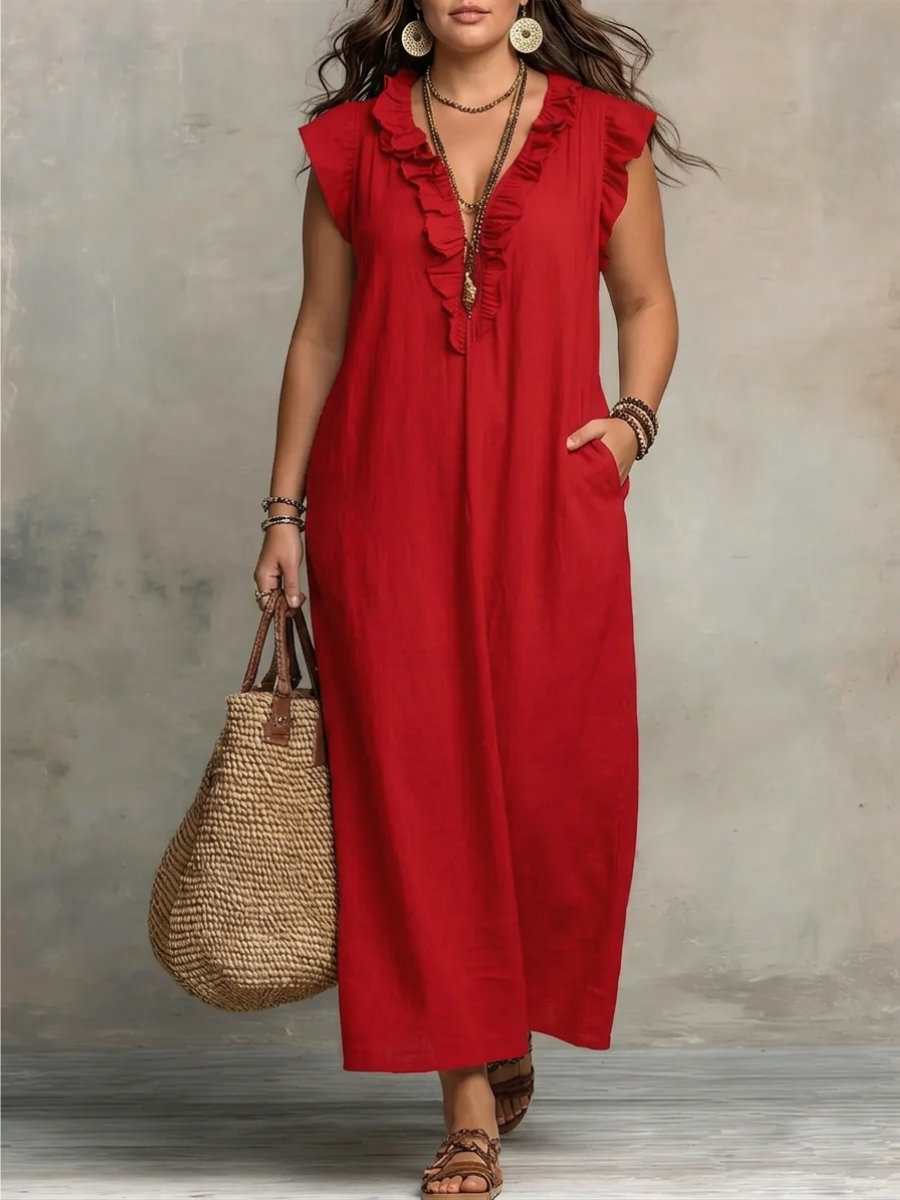 isabella | Elegante Abito Maxi Estivo