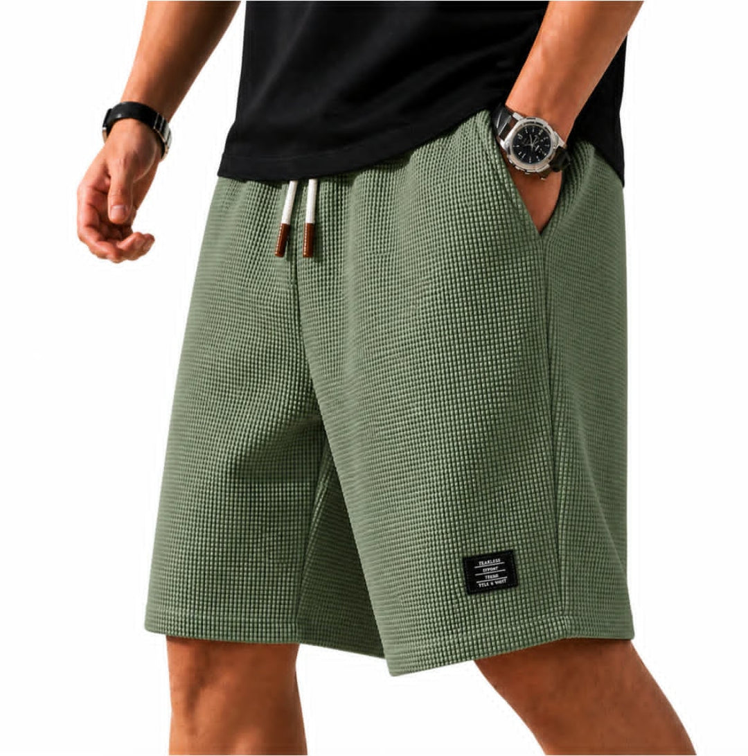Matteo | BERMUDA CAPRI WAFFLE